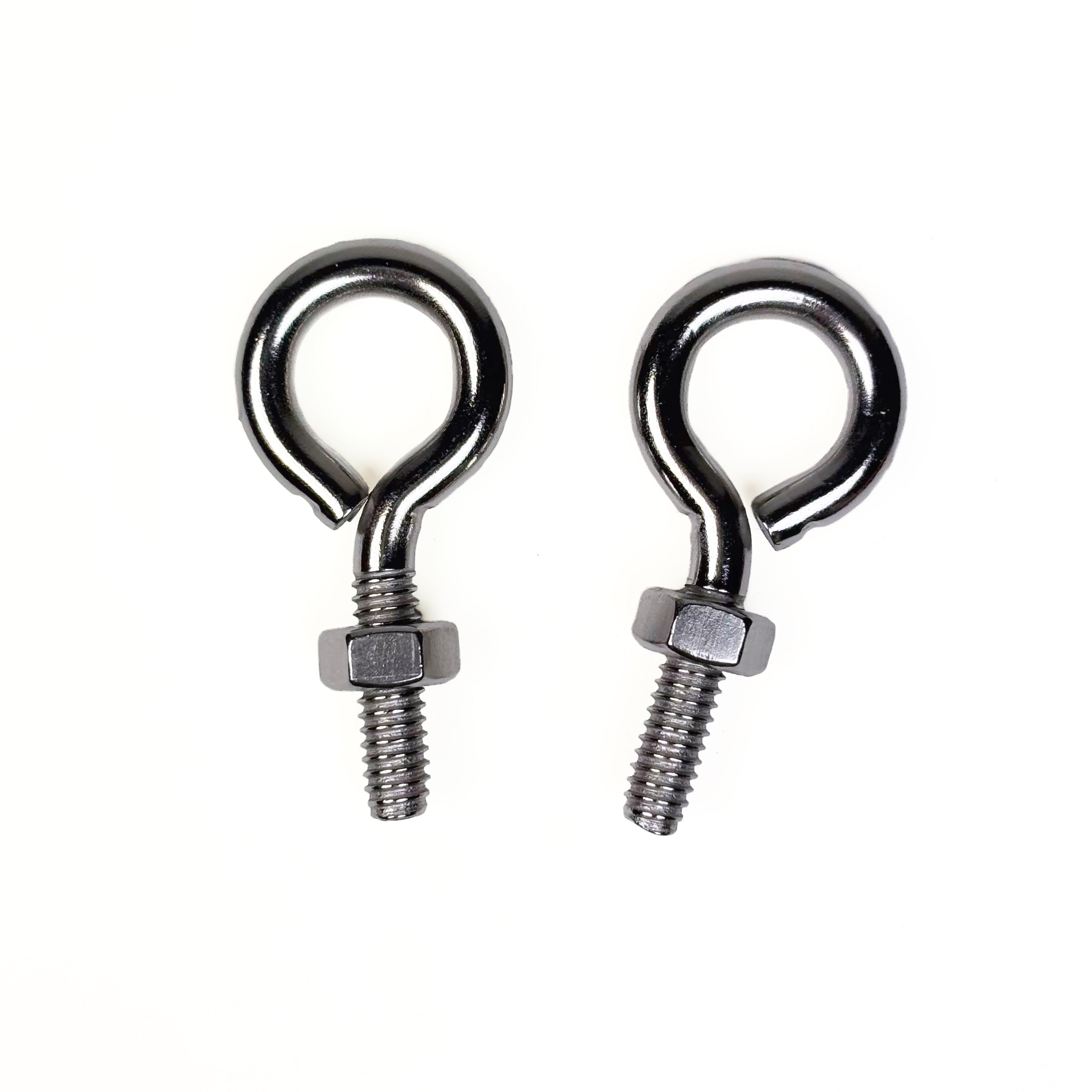 Eye Bolts 1/4 By 2 Inch Stainless Steel 2 Pack