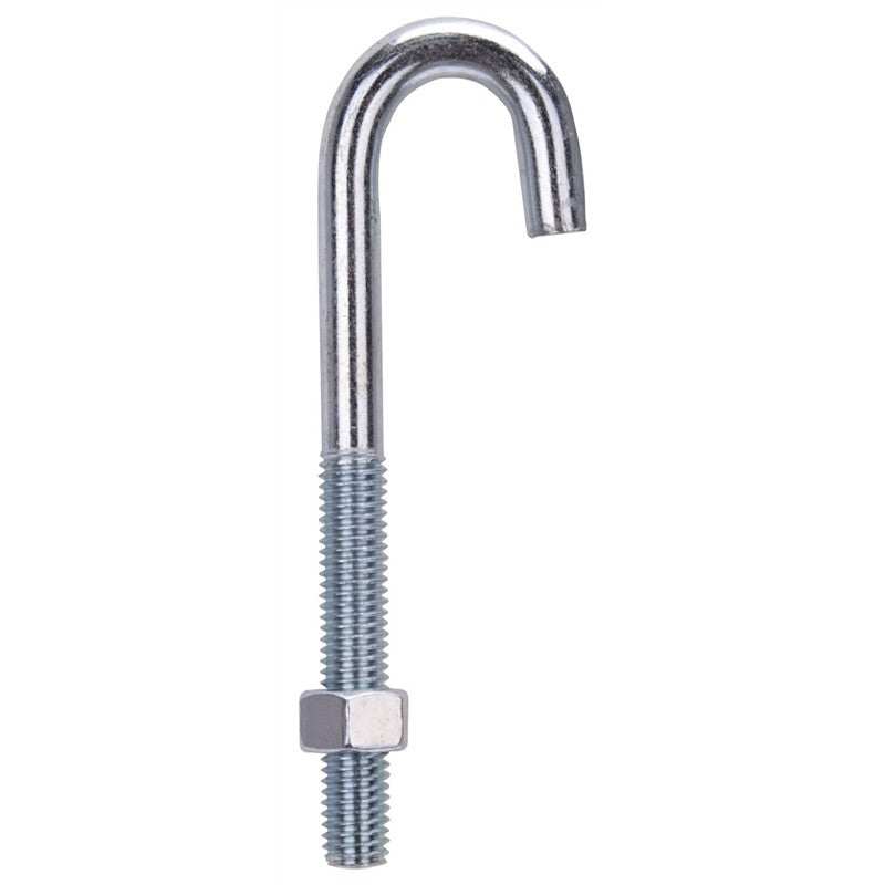 ProSource LR323 J-Bolt, 6 in L, 430 lbs Working Load, Zinc (Pack of 10)