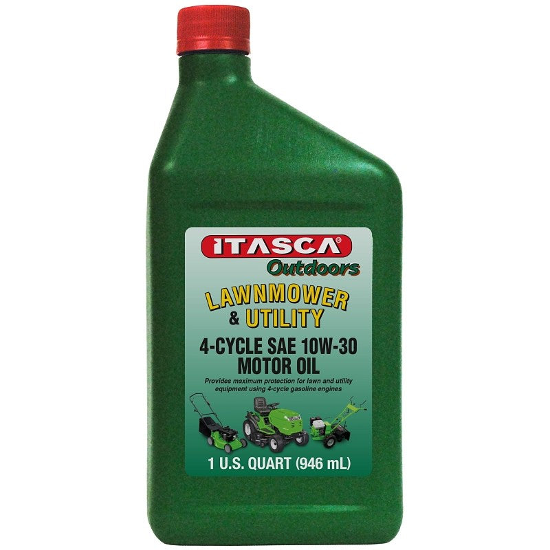 Itasca 702273 Motor Oil, 10W-30, 1 qt, Light Amber (Pack of 12)