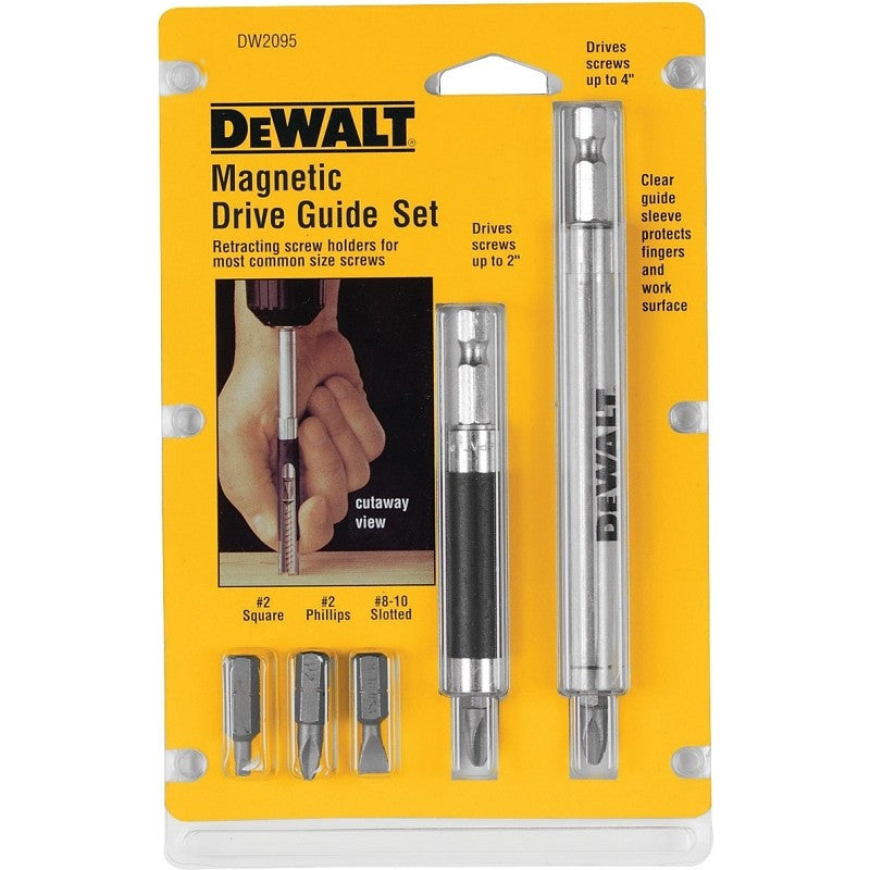 DEWALT DW2095 Screwdriver Bit Set, Steel, Includes: (3) P#2/P#2 and P#3/S#10 Power Bits