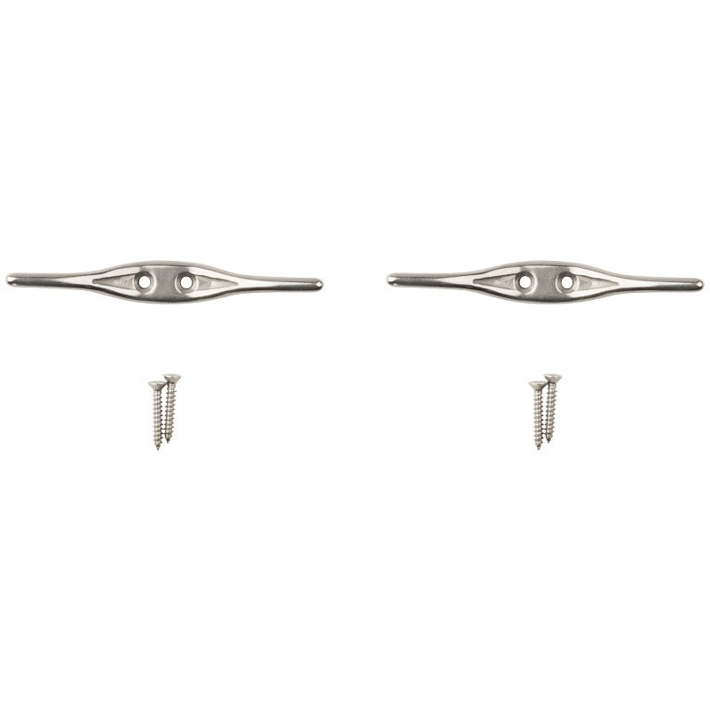 National Hardware V3202 Series N348-474 Rope Cleat, 30 lb Working Load, Stainless Steel