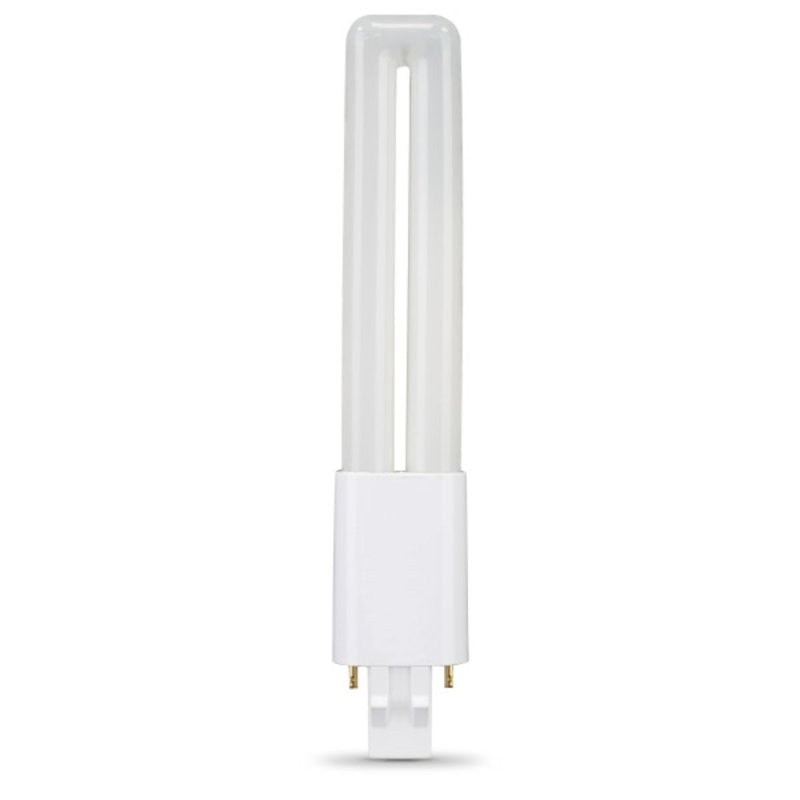 Feit Electric BPPL13/841/LEDG2HDRP Replacement LED Bulb, PL Lamp, 13 W Equivalent, GX23 Lamp Base, White, Cool White
