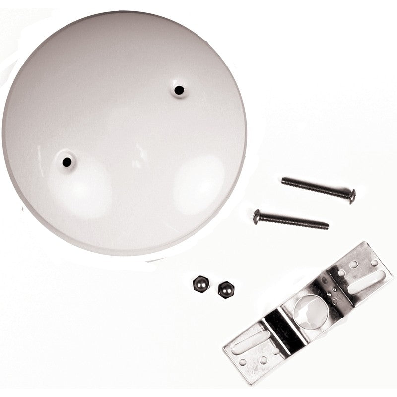 Jandorf 60219 Blank-Up Kit, 5 in Dimensions, Specifications: Screw Holes 2-3/4 in Apart, White