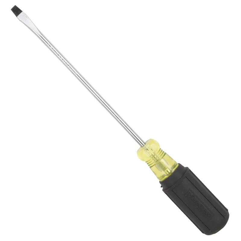 Vulcan MP-SD04 Screwdriver, 3/16 in Drive, Slotted Drive, 9-5/8 in OAL, 6 in L Shank, PVC/Rubber Handle