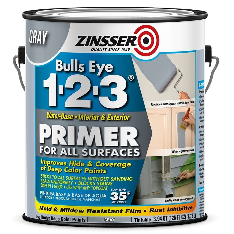 Zinsser 285085 Primer, Gray, 1 gal (Pack of 2)