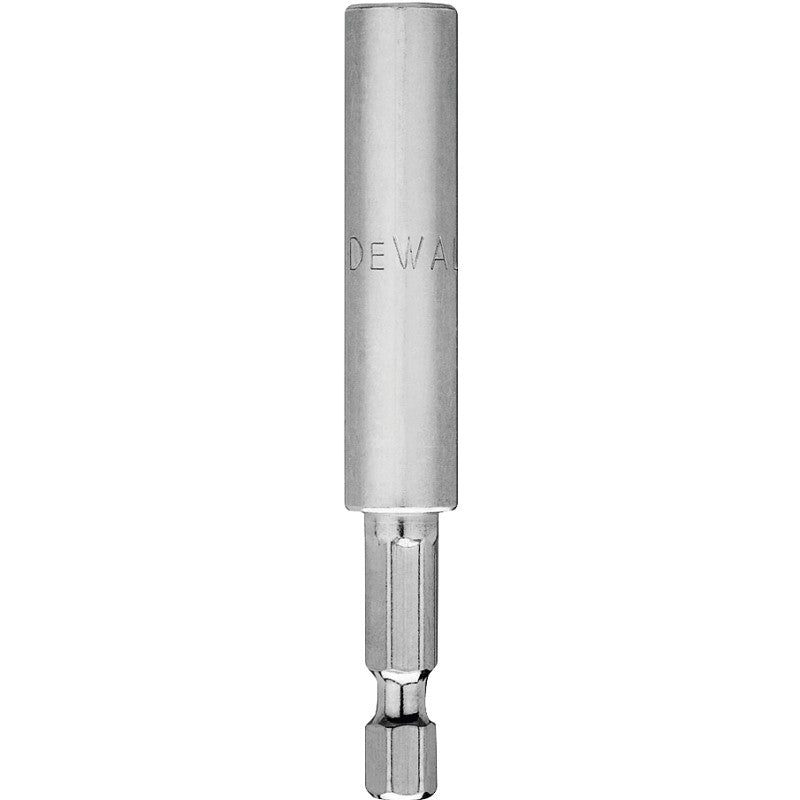 DEWALT DW2045 Series Bit Holder, 3 in L, 1/4 in Drive, Hex Drive, Steel