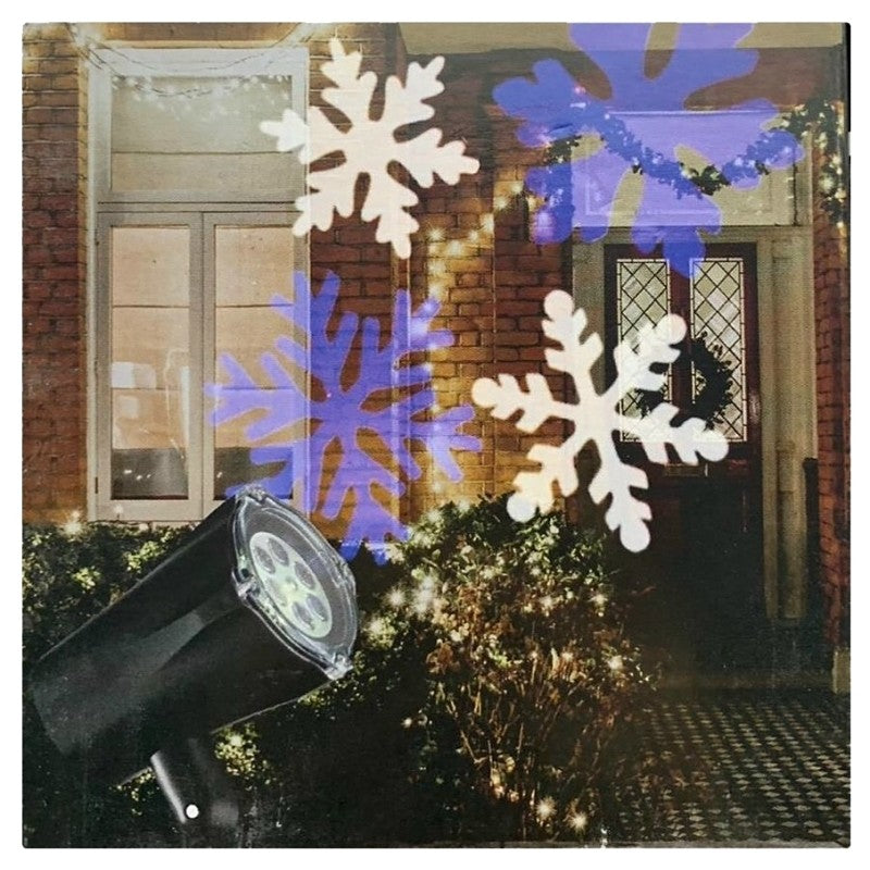 Hometown Holidays 92410 Motion Projector, 300 mA, 120 V, LED Lamp, Blue/White Light, Black (Pack of 10)