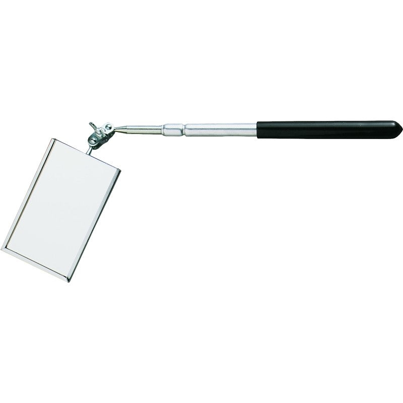 General 560 Inspection Mirror, Oblong Mirror, 2 x 3-1/2 in Mirror, Glass Mirror, 16 in OAL
