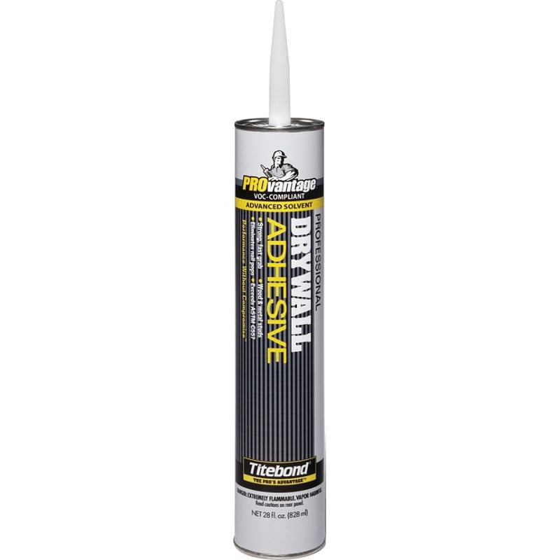 Titebond PROvantage 5342 Drywall Adhesive, Light Beige, 28 oz Cartridge