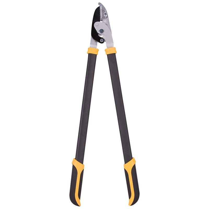 Landscapers Select GL5096 Anvil Lopper, 1-1/4 in Cutting Capacity, Carbon Steel Blade, Steel Handle, 27 in OAL