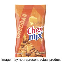 Chex Mix 786305 Savory Snack Mix, Cheddar, 4.5 oz (Pack of 8)