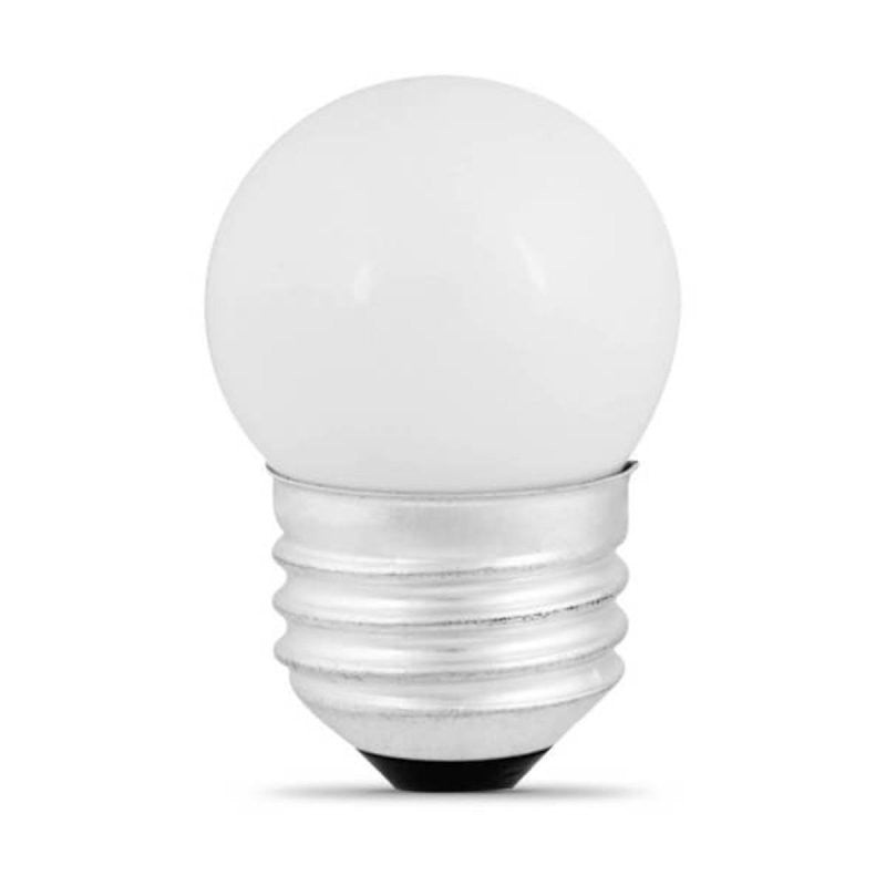 Feit Electric BP71/2S/CW Incandescent Lamp, White Lamp, 7.5 W, Medium E26 Lamp Base, 2700 K Color Temp