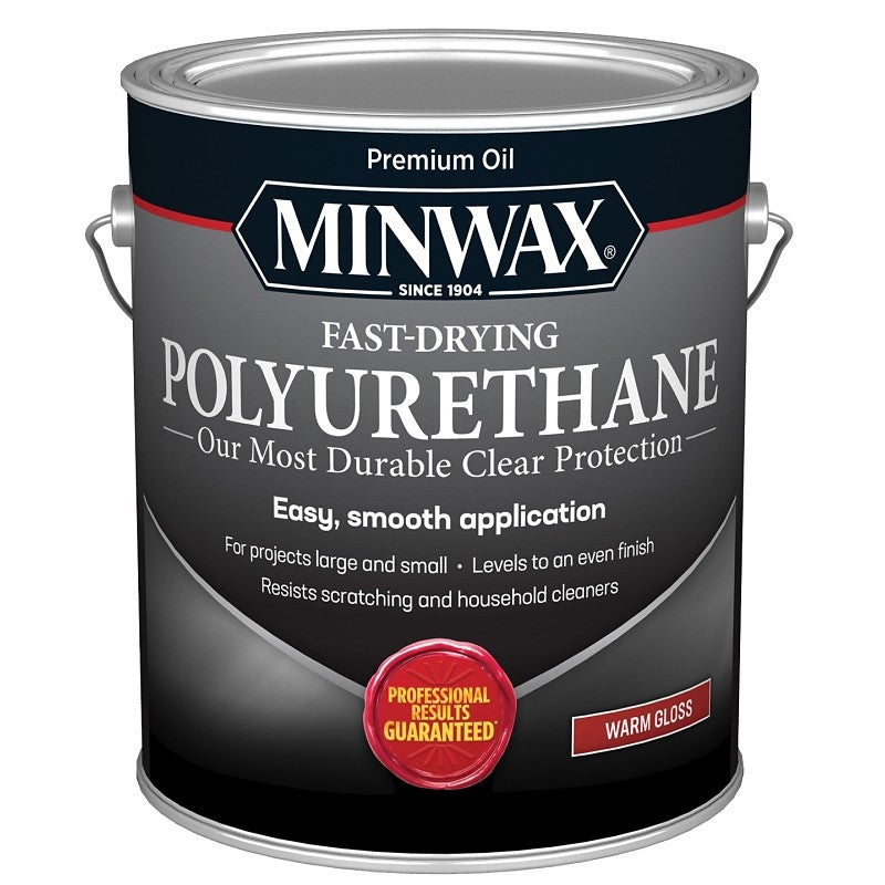 Minwax 319020000 Polyurethane, Oil Base, Clear, Liquid, 1 gal Can, 0.97 Specific Gravity (Pack of 2)