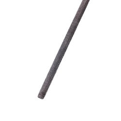 Threaded Steel Rod 3/8 Inch 16 TPI By 24 Inch Galvanized (POS)