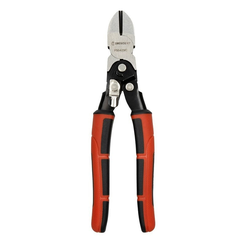 Crescent Pro Series PS5429C Cutting Plier, 8 in OAL, 11 AWG Cutting Capacity, Ergonomic Handle