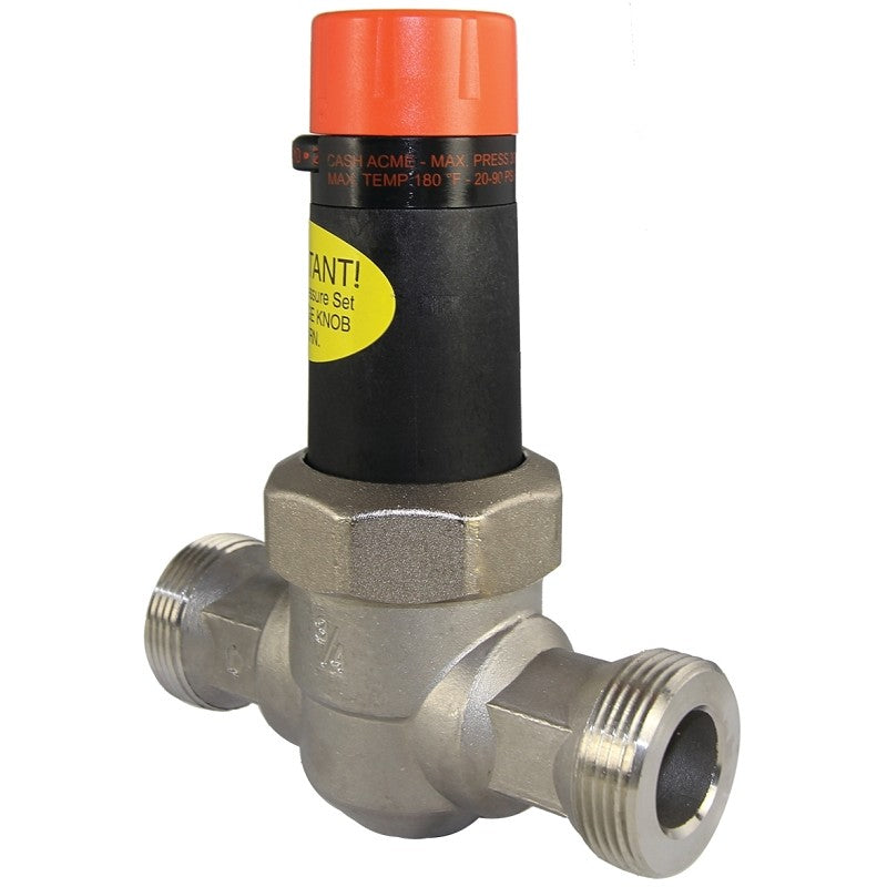 SharkBite EB25 Series 22266-0045 Pressure Regulating Valve, 1 in Connection, NPT, Stainless Steel Body