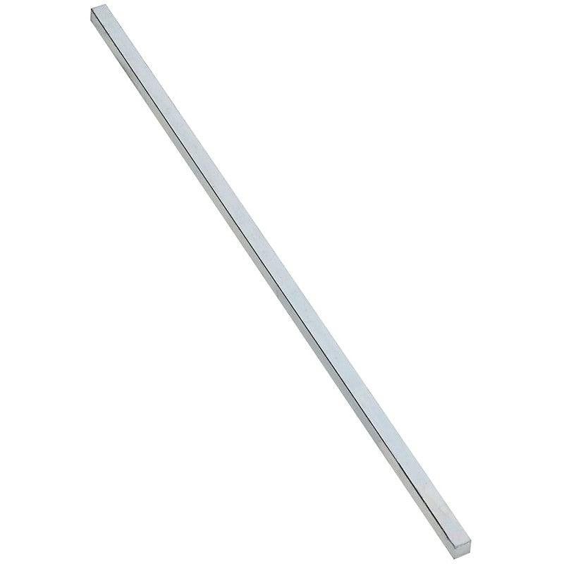 National Hardware 4030BC Series N180-182 Key Stock, 5/16 in W, 5/16 in H, 12 in L, Steel, Zinc