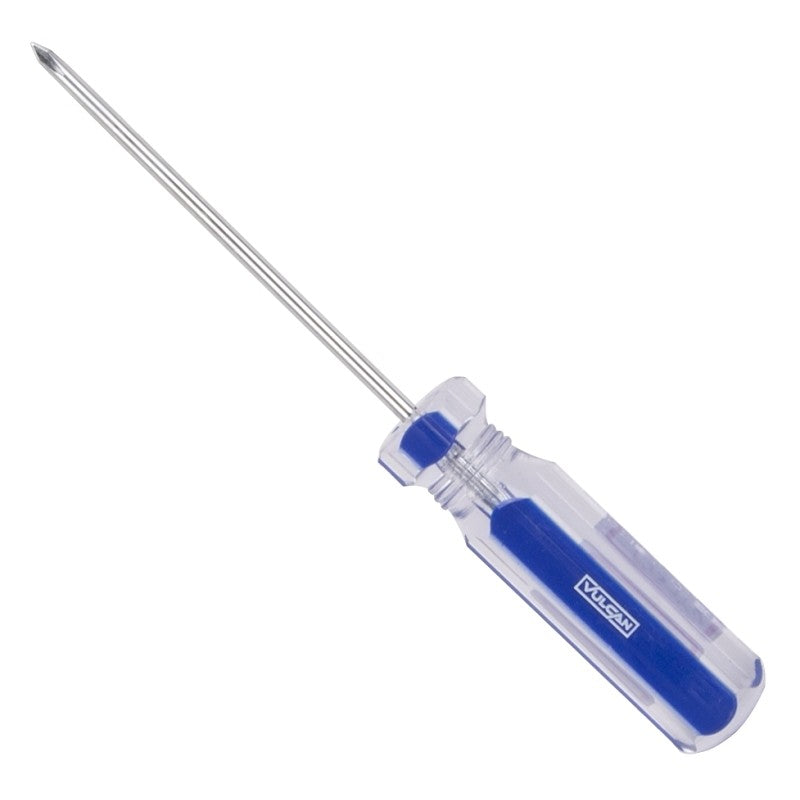 Vulcan TB-SD06 Screwdriver, 0 Drive, Phillips Drive, 5-1/2 in OAL, 3 in L Shank, Plastic Handle
