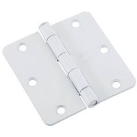 Door Hinge 3 Inch 1/4 Radius White