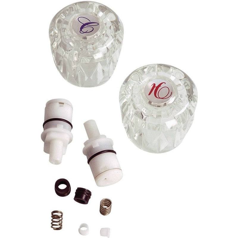 Danco 39684 Faucet Repair Trim Kit, Complete, Clear, For: Valley Faucets