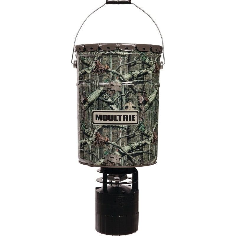 Moultrie MFG-13454 Deer Feeder, 360 deg Feed Pattern, ABS
