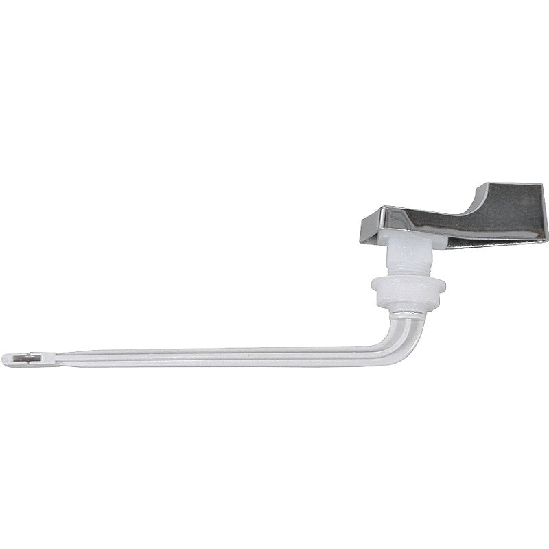 ProSource PMB-206 Toilet Flush Lever, Front, 6 in L Flush Arm, Plastic, Chrome