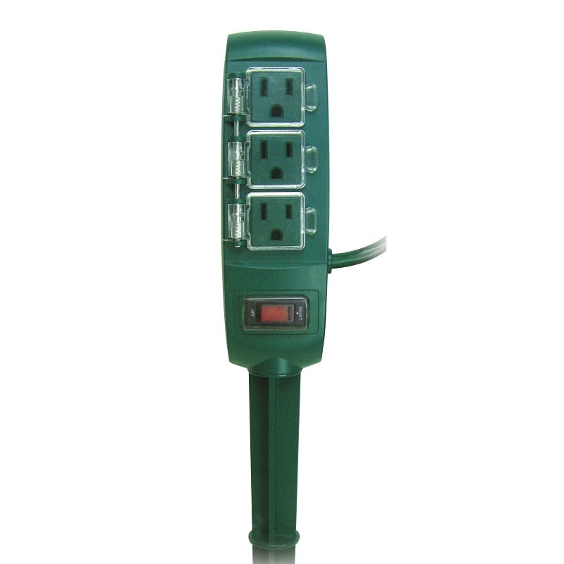 PowerZone OR8CB003 Yard Stake, Green