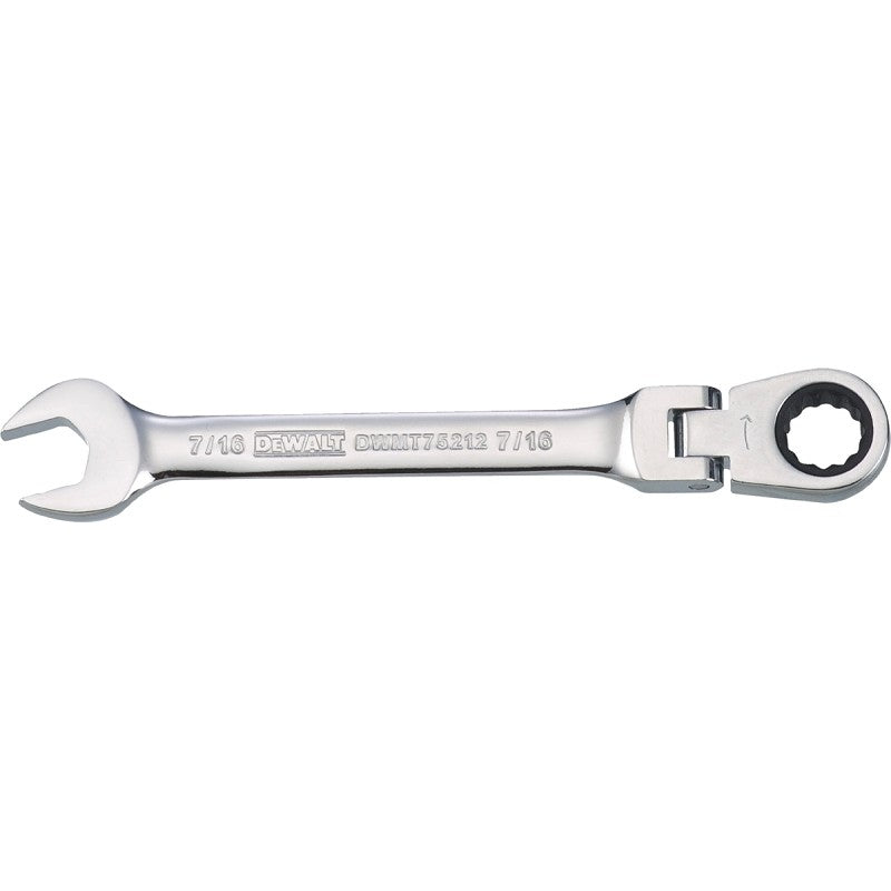 DEWALT DWMT75212OSP Combination Wrench, SAE, 7/16 in Head, 5-9/16 in L