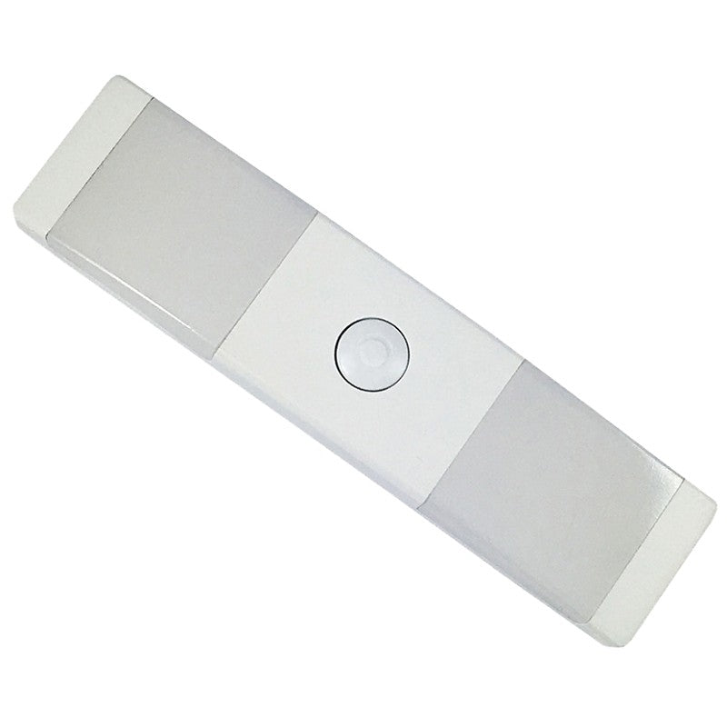 AmerTac LW1001W-N1 Everywhere Bar Light, AAA Battery, 2-Lamp, LED Lamp, 45 Lumens, 5000 K Color Temp, White (Pack of 4)