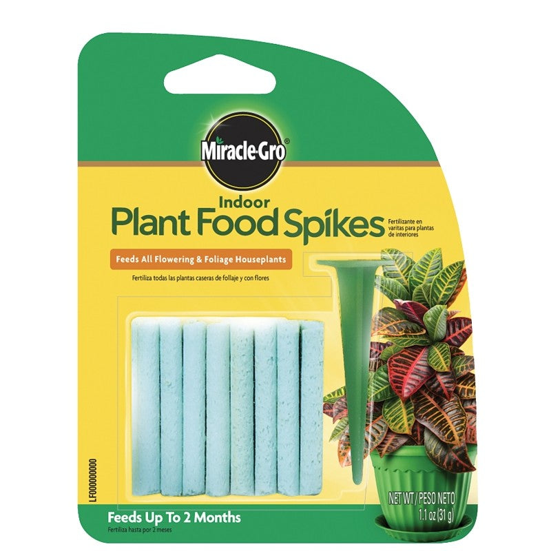 Miracle-Gro 1002522 Fertilizer, 1.1 oz Box, Spike, 6-12-6 N-P-K Ratio (Pack of 24)