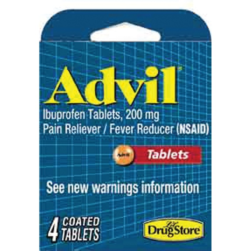Lil' DRUG STORE 20-366715-97002-6 Pain Relief, 4 CT, Tablet (Pack of 6)