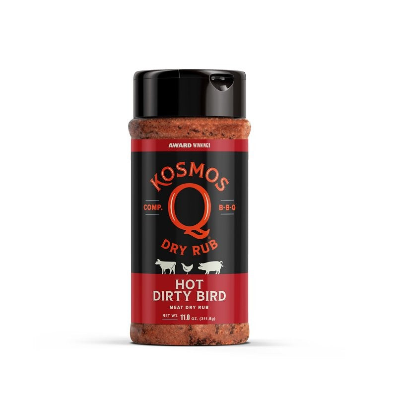 Kosmos Q Rub-DBH-SHK Rub, Dirty Bird Hot, 11 oz