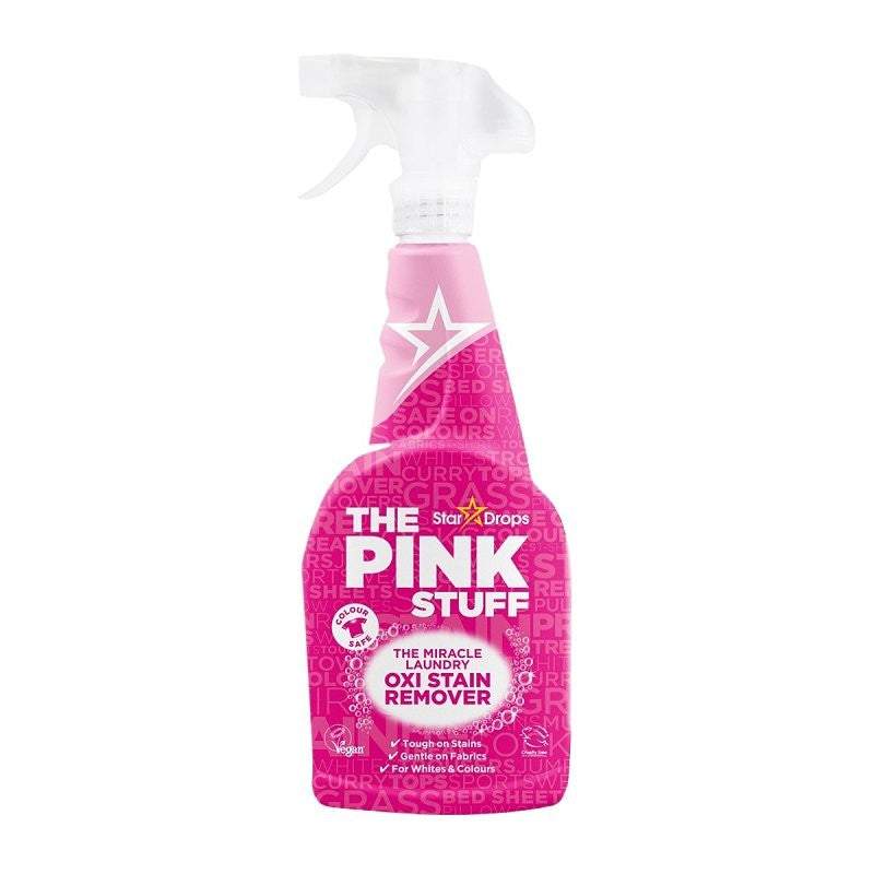 The Pink Stuff 20186 Oxi Stain Remover, 16.9 fl-oz Spray Bottle, Liquid, Fruity Rhubarb