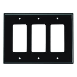 DECORATOR / GFCI WALLPLATE BLA (Pack of 15)