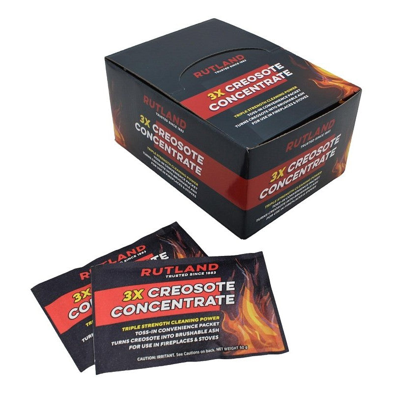 Rutland 97C20 Creosote Remover Concentrate, Solid, White, 50 g