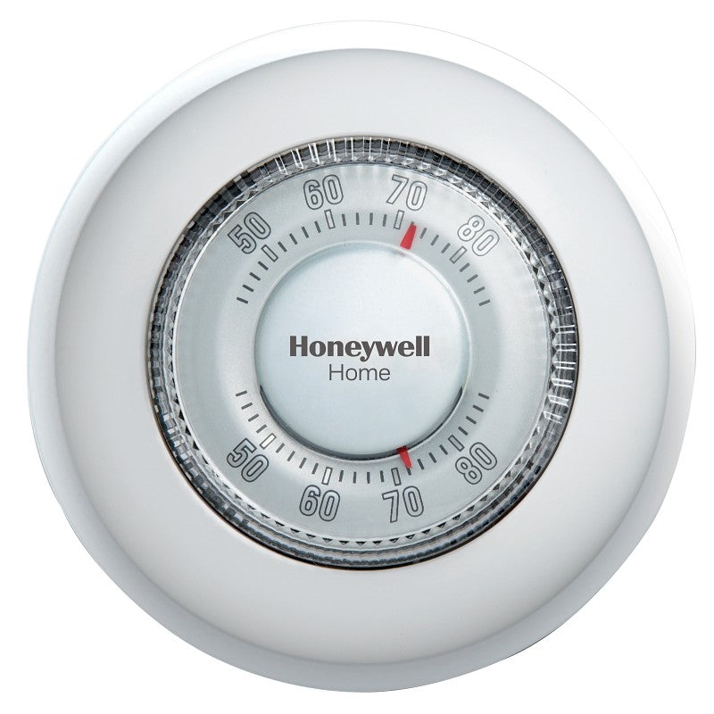 Honeywell CT87K Non-Programmable Thermostat, 50 deg F, 24 V