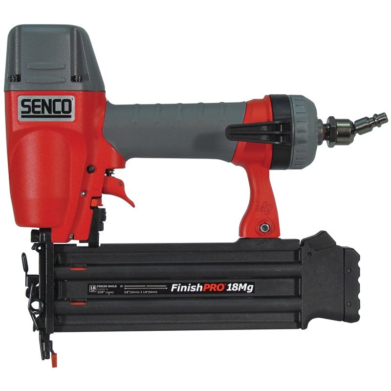 Senco FinishPro Series 1U0021N Brad Nailer, 110 Magazine, Straight Strip Collation, 5/8 to 2-1/8 in Fastener