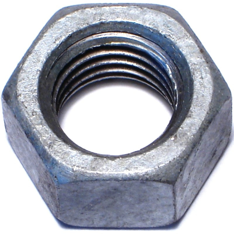 Midwest Fastener 05619 Hex Nut, Coarse Thread, 5/8-11 Thread, Galvanized