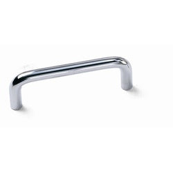 Laurey Tech Series 34226 Cabinet Pull, 84 mm L Handle, 20 mm H Handle, Polished Chrome