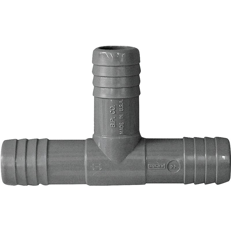 TEE POLY BARB 3/4 IN