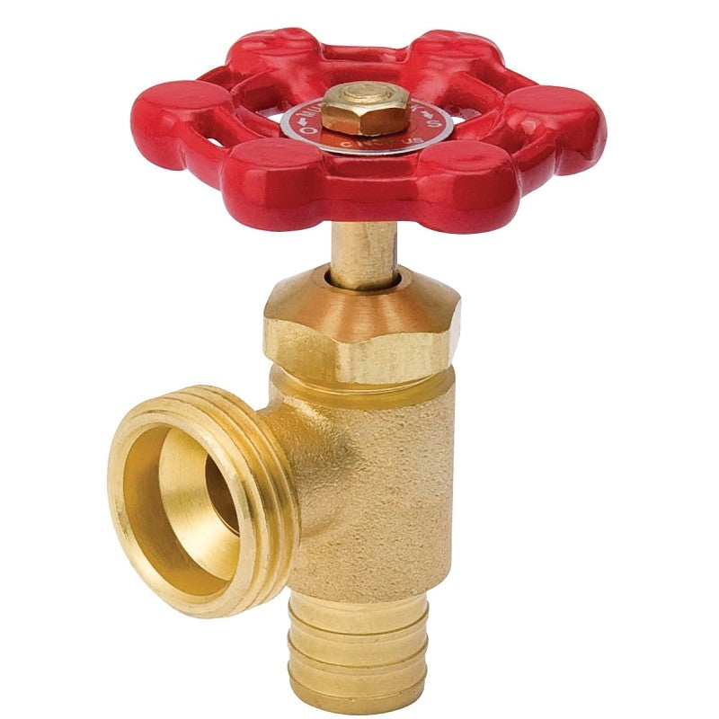 B & K ProLine Series 102-014 Boiler Drain Valve, 3/4 in Connection, PEX, 125 psi Pressure, Brass Body