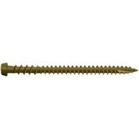 Camo 0349154 Deck Screw, #10 Thread, 2-1/2 in L, Star Drive, Carbon Steel, ProTech-Coated, 350/PK