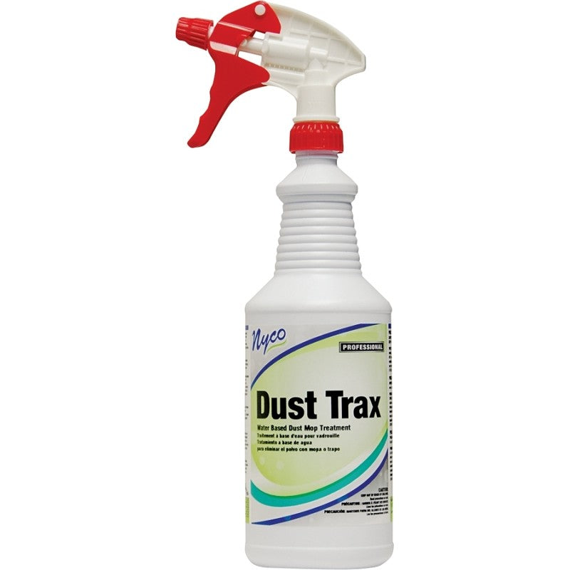 nyco NL866-Q12S Dust Mop Treatment, 1 qt, Liquid, Pleasant, Blue/Green (Pack of 12)