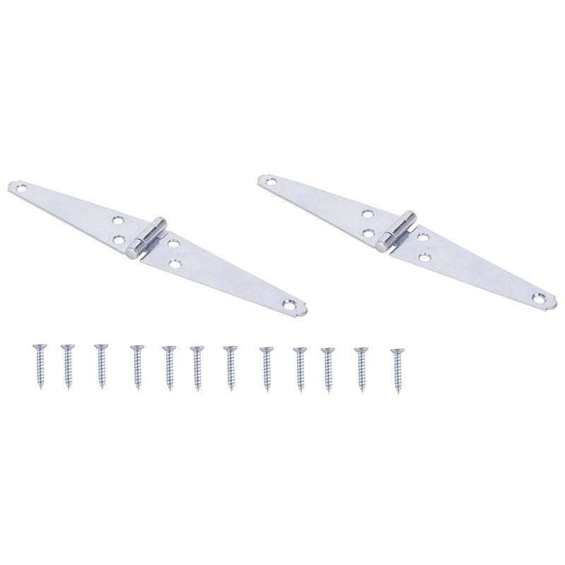 ProSource LSH-Z04-C2PS Strap Hinge, 1.4 mm Thick Leaf, Steel, 180 Range of Motion