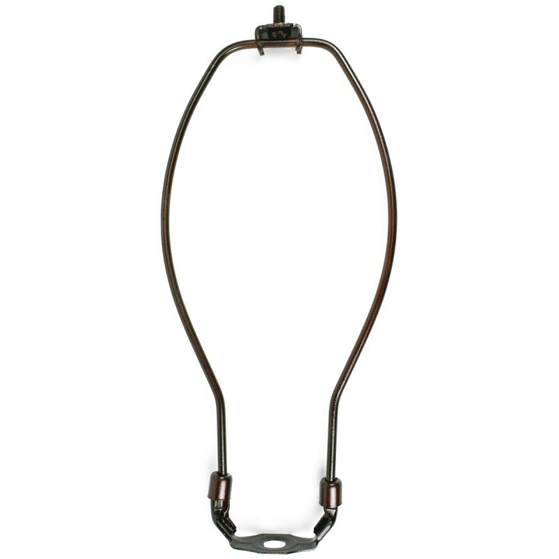 Jandorf 60128 Lamp Harp, 10 in L, Antique Bronze Fixture