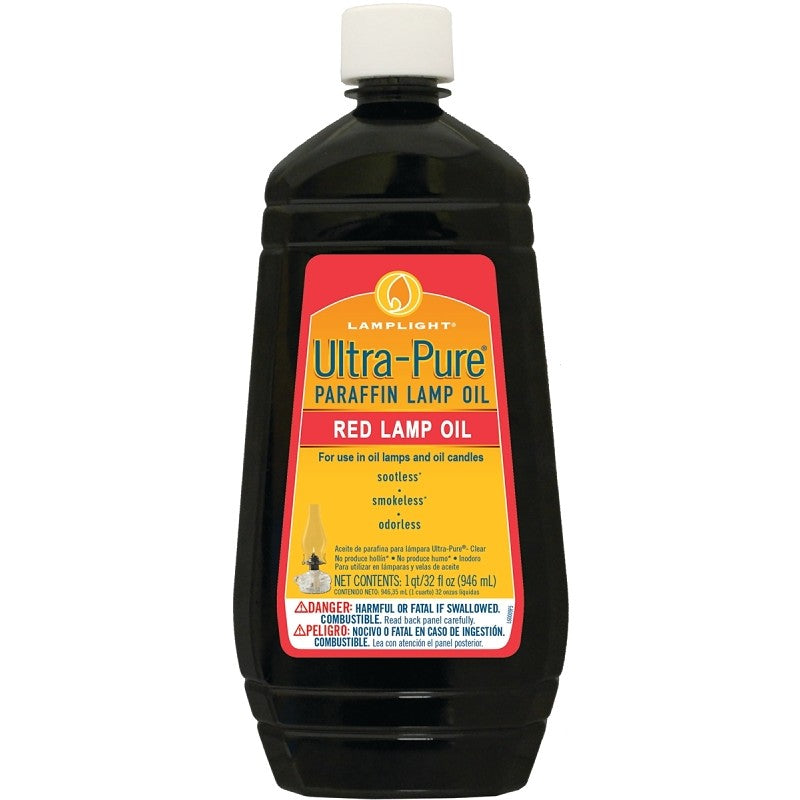 Lamplight 60012 Lamp Oil, Odorless, Sootless, Smokeless, Specifications: 32 oz Capacity