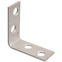 Corner Brace 1-1/2 By 5/8 By 0.08 Inch Galvanized Steel Bulk