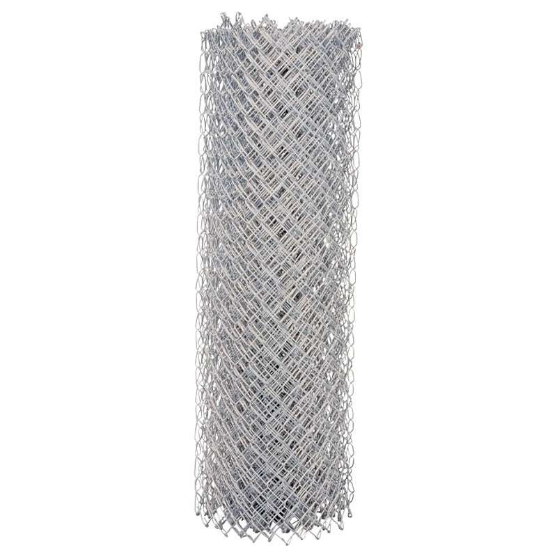 Stephens Pipe & Steel CL105024 Chain-Link Fence, 72 in W, 50 ft L, 11-1/2 Gauge, Galvanized
