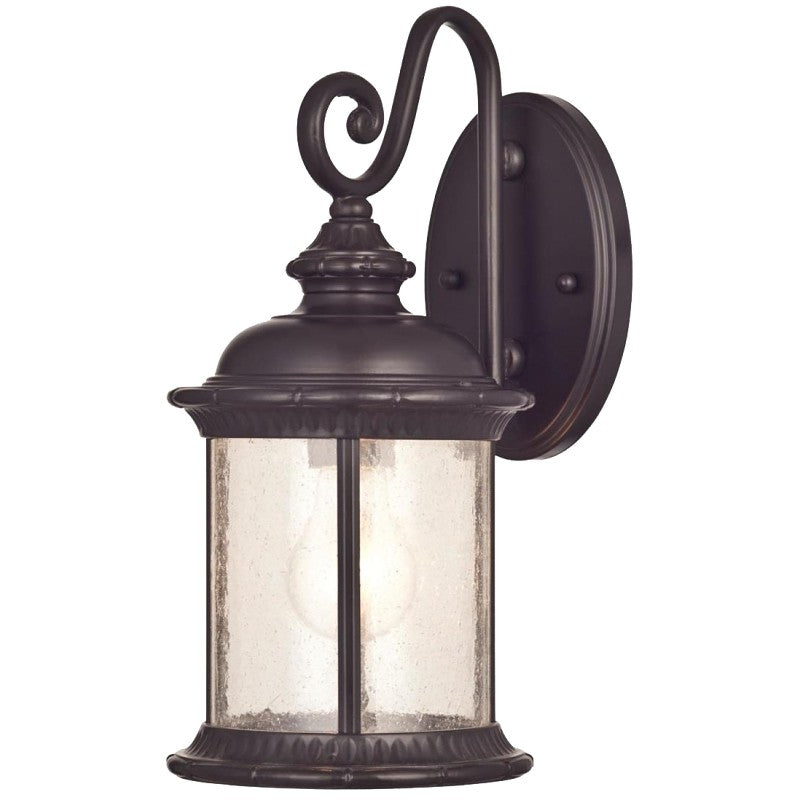 Westinghouse New Haven Series 62306 Outdoor Wall Lantern, Steel Fixture, Oil-Rubbed Bronze Fixture