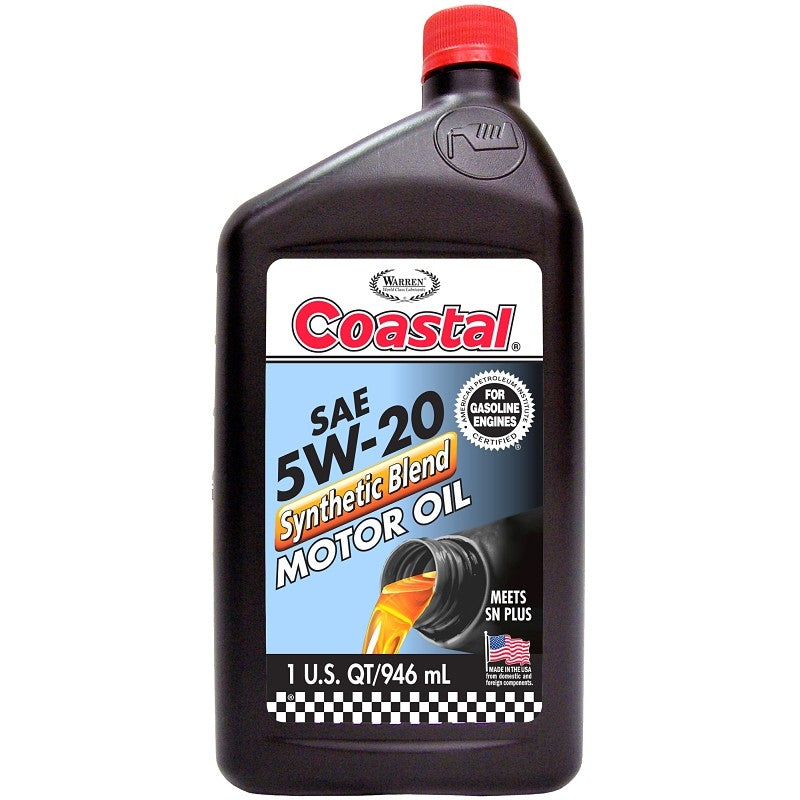 Warren 01601 Motor Oil, 5W-20, 946 mL (Pack of 12)